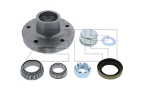 Wheel hub, set