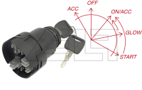 Zündschalter m. Schlüssel