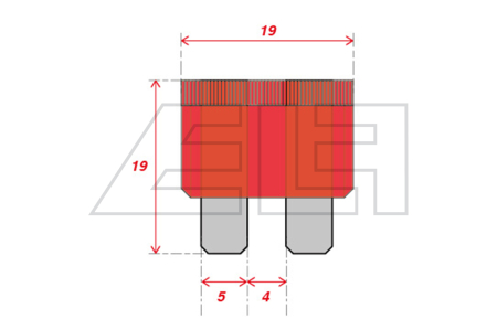 Plug-In Fuse 10A - 109983