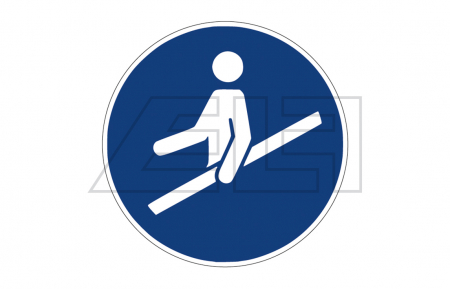 Sticker "Use handrail" - 21389844