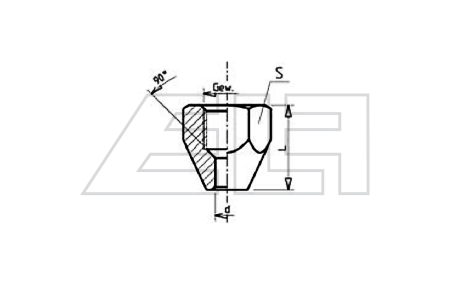 Brake line connector - 216252