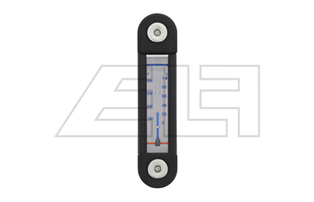 Liquid indicator with thermometer - 24433919