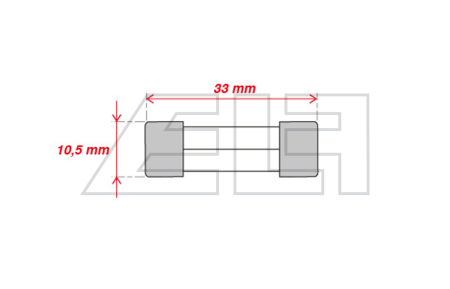 Glass fuse - 5603