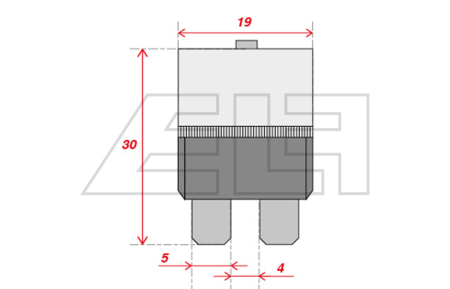 Stecksicherung 25A- reset - 5641