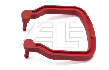 DIN 80 A handle red (clip) - 668684