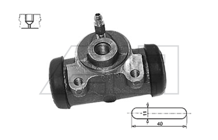 Radbremszylinder - 6991