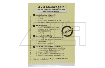 4 x 4 mnemonic rules ( Daily ) - 805590