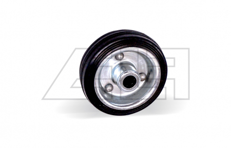 Solid rubber wheel (steel plate) - 830491