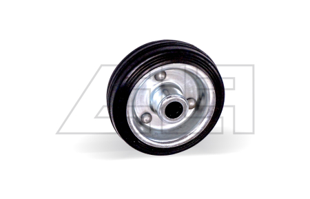 Solid rubber wheel (steel plate) - 830493