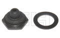 Rubber bellows for toggle switch