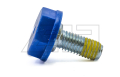 Terminal bolt M10x22 blue (-) w/ testing point - 24433085